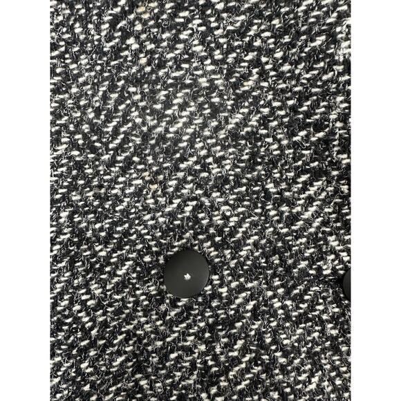 Unbranded Womens Peacoat Size Unknown Black Double-Breasted Button Up Lined VTG - Picture 3 of 11